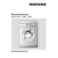 MATURA MATURA9380W, 20130 Owners Manual